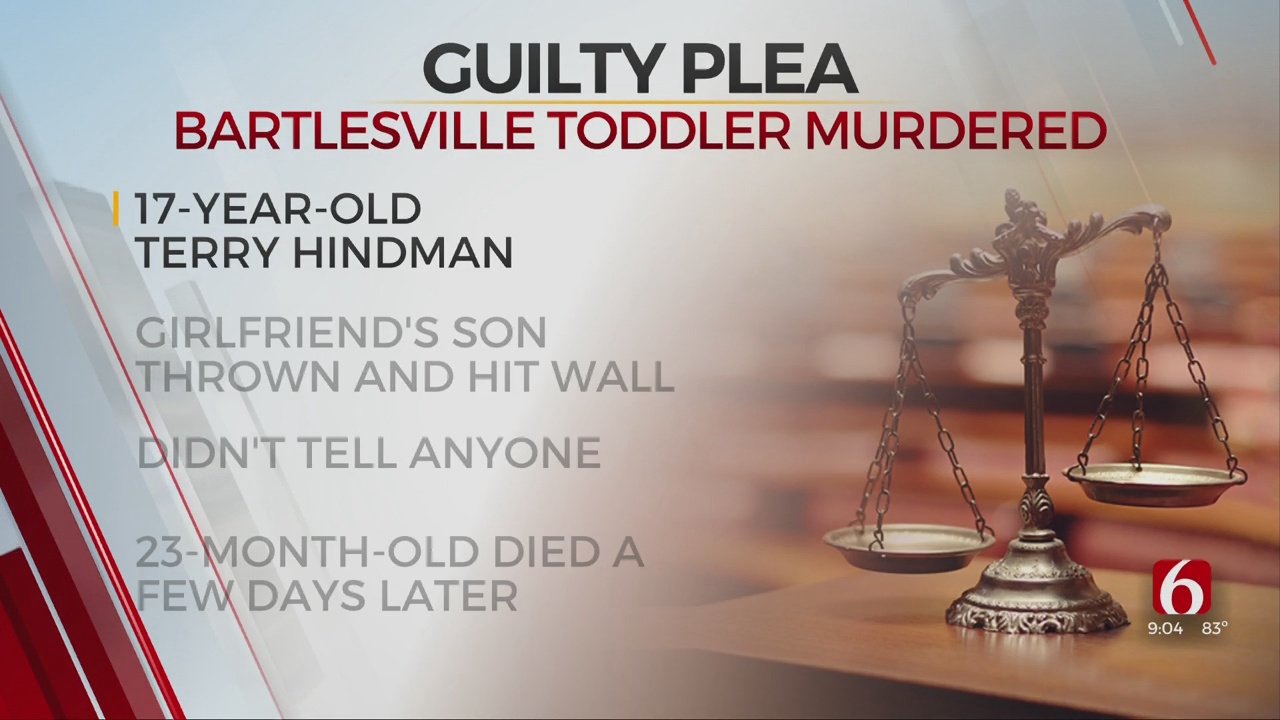 Bartlesville Teenager Pleads Guilty To Child Murder 