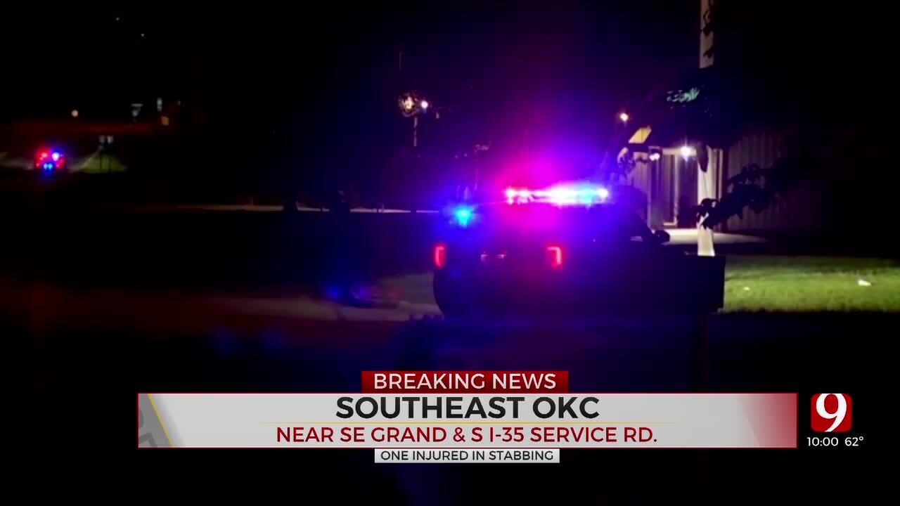 1 Injured After A Reported Stabbing In SE OKC