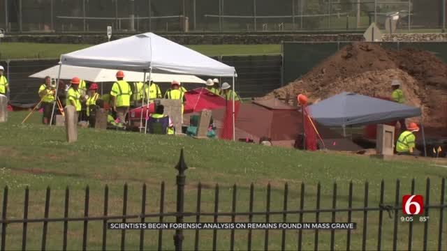 Analysis Of Human Remains Found In Mass Grave Begins At Oaklawn Cemetery 