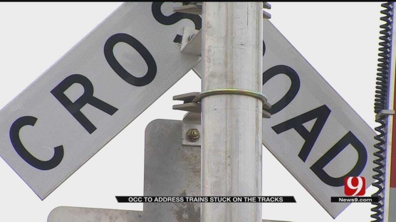 Corporation Commission To Look Into Fining Trains Blocking Intersections