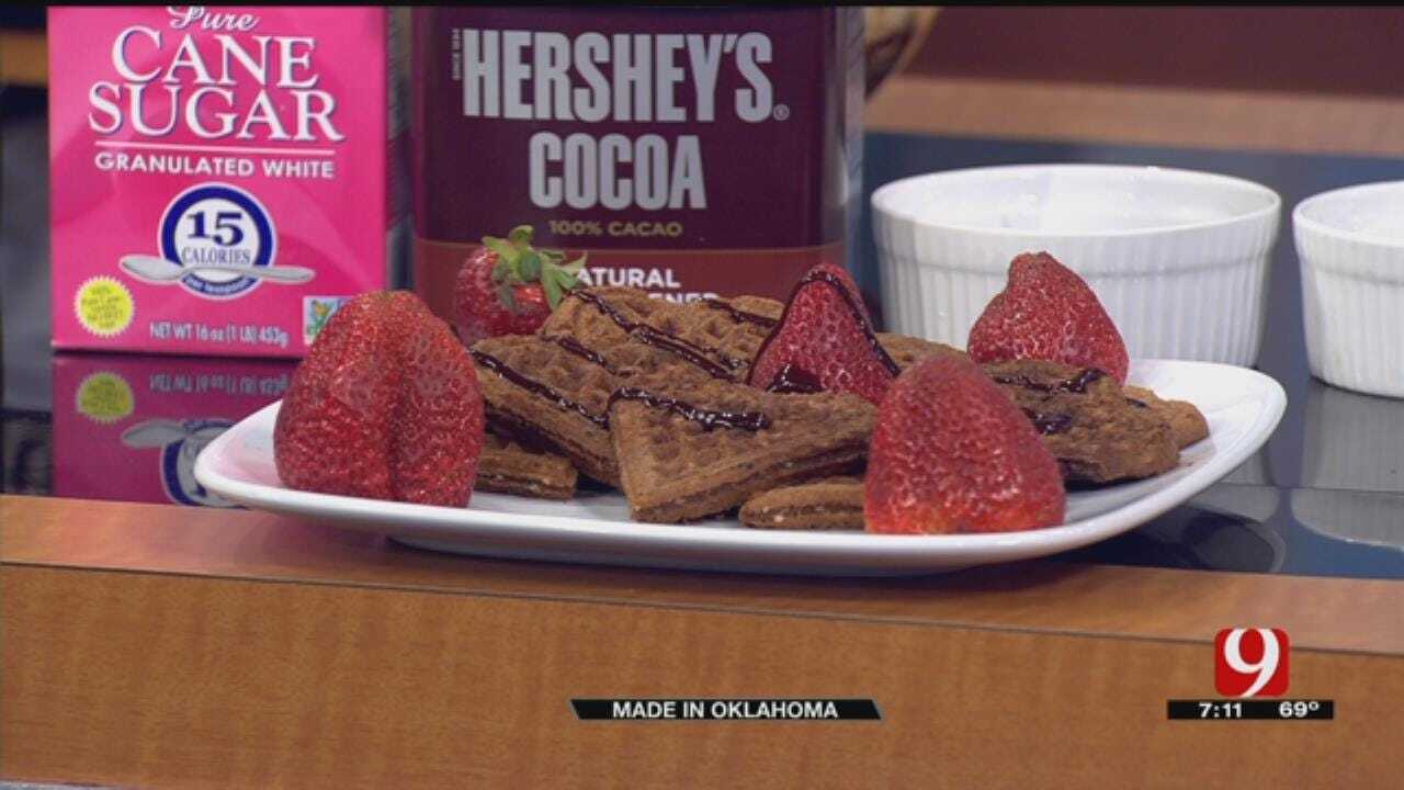 Made In Oklahoma: Double Chocolate Waffles
