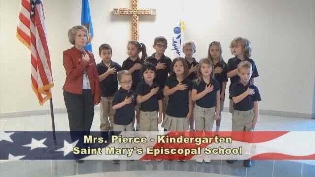Mrs. Pierce's Kindergarten Class At Saint Mary's Episcopal School