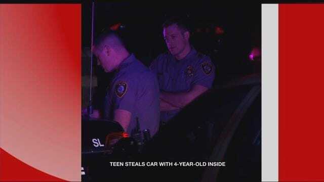 OKC Teen Steals Car With 4-Year-Old Inside