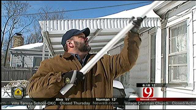 Melting Snow Can Lead To Ice Damming On Roof