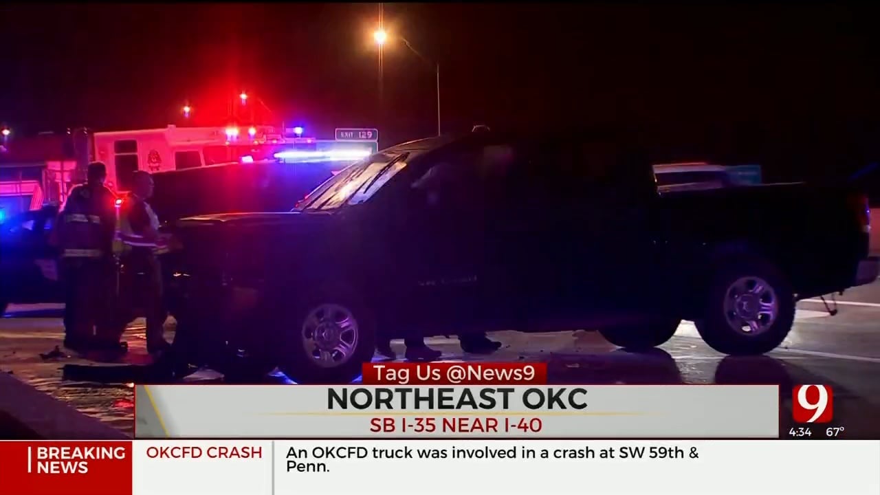Multi-Vehicle Crash In NE Oklahoma City