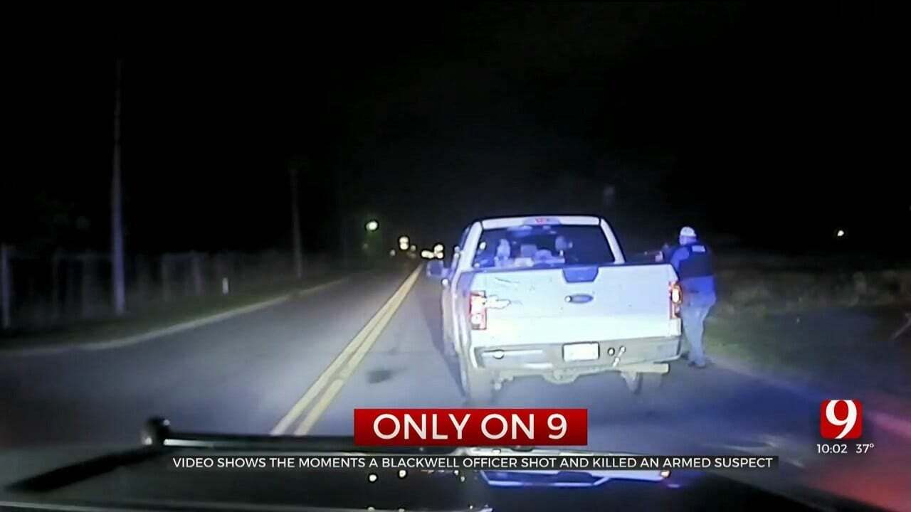 GRAPHIC: Video Captures Blackwell Officer Shooting, Killing Armed Woman