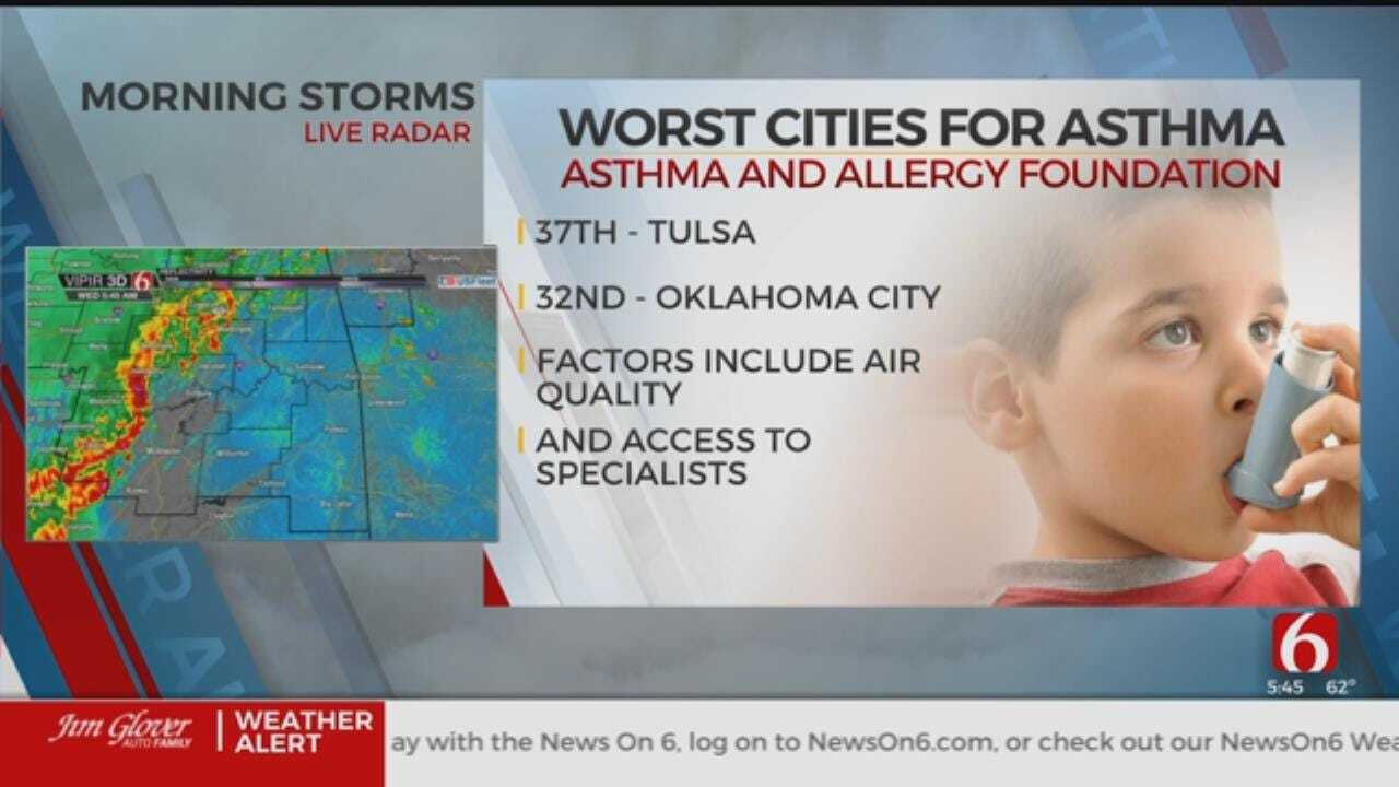 Tulsa Is Bad For People With Asthma