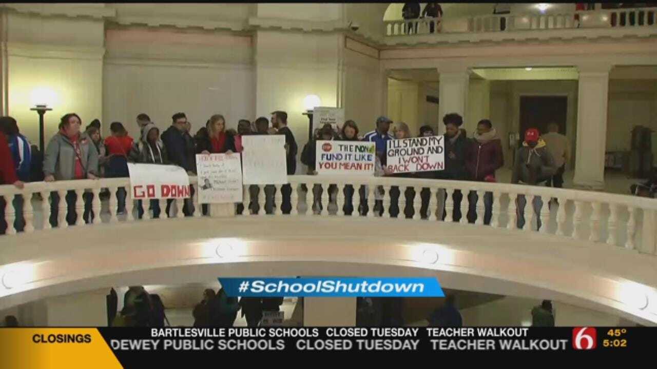 No Promises Made As Teachers Meet With Lawmakers