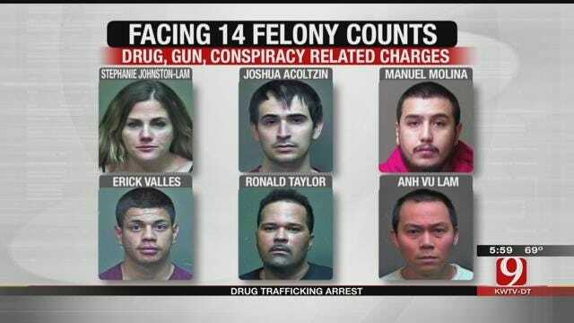 Six Charged In Connection With Drug Trafficking