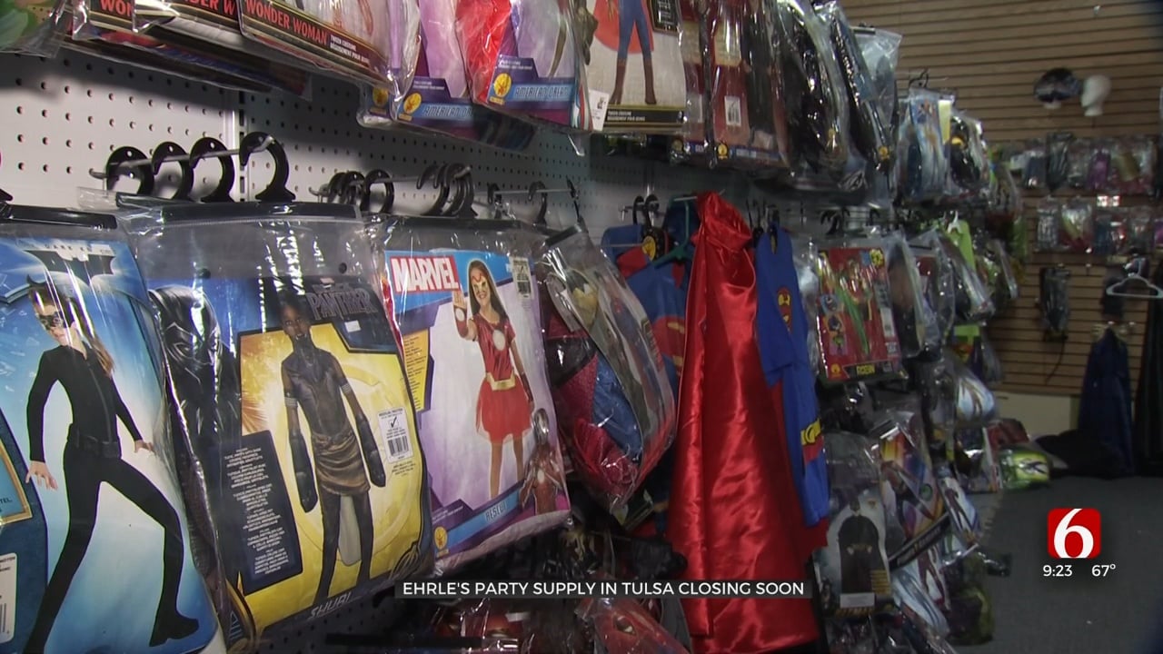 Ehrle's Party Supply In Tulsa Closing After Nearly 70 Years