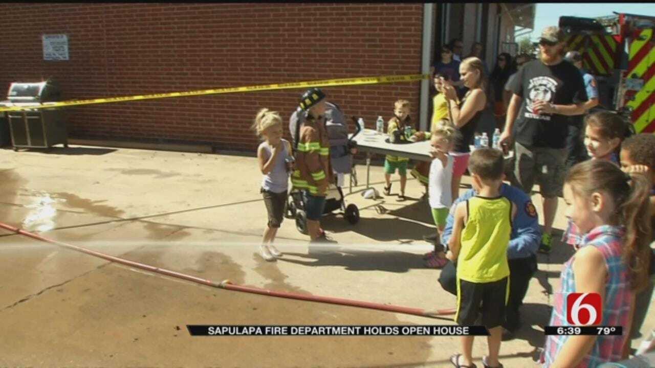 Sapulpa Fire Department Holds Open House