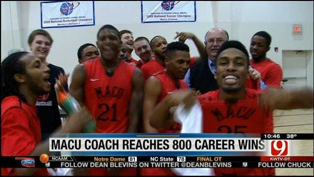 MACU Coach Wins 800th Game