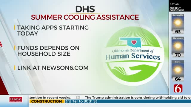 DHS Offers Home Cooling Assistance, Begins Taking Applications