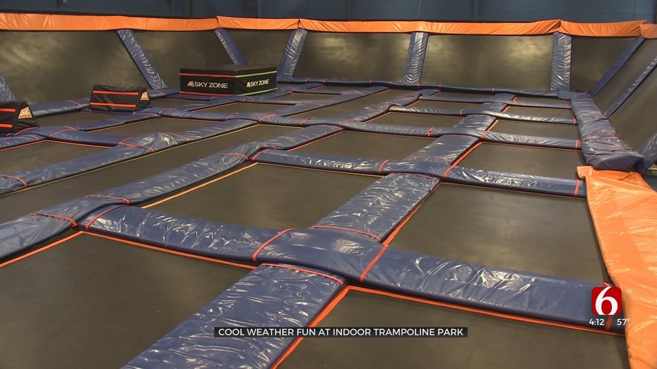 Sky Zone Trampoline Park In Tulsa Provides Indoor Fun During Rainy, Cold Days