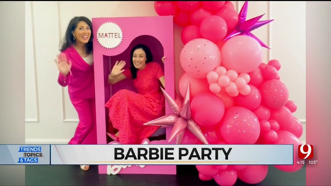 News 9’s Amanda Taylor, Bobbie Miller Attend ‘Barbie’-Themed Party Hosted By OKC Organization
