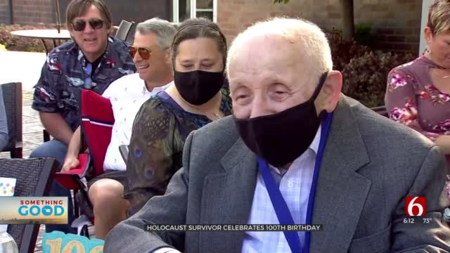 Longtime Tulsa Tailor, Holocaust Survivor Celebrates 100th Birthday 
