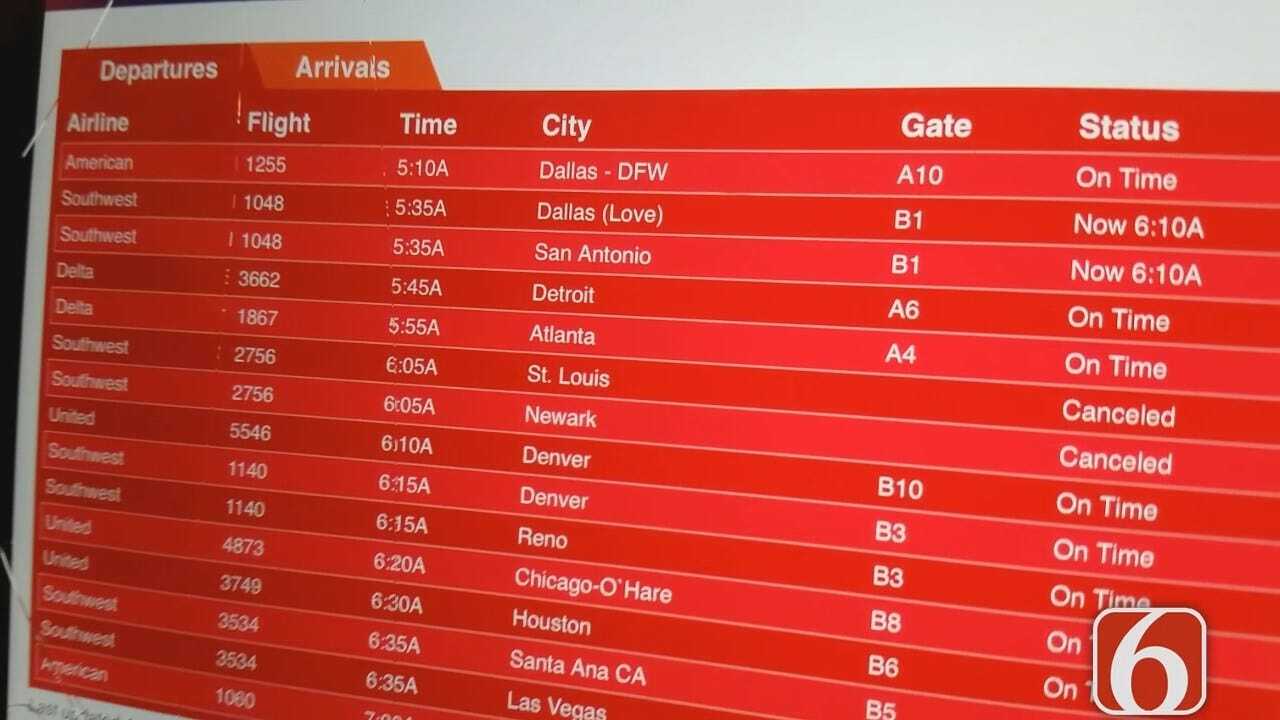 Dave Davis Has Friday Morning Update From Southwest Airlines Check In At Tulsa International Airport