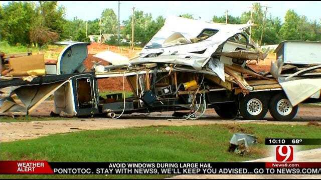 Looting Becomes A Problem At RV Park Hit By Tornado