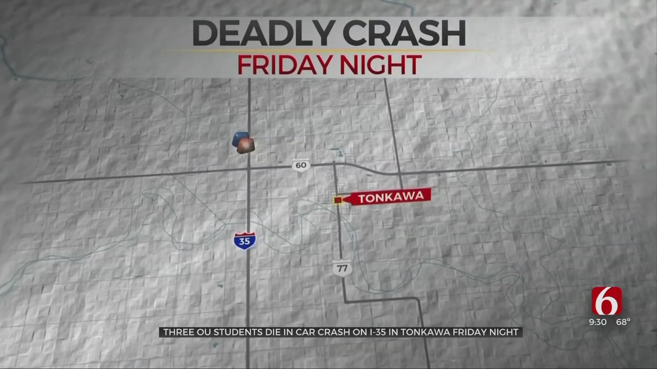 OHP: 3 OU Students Killed In Car Crash During Friday Storms