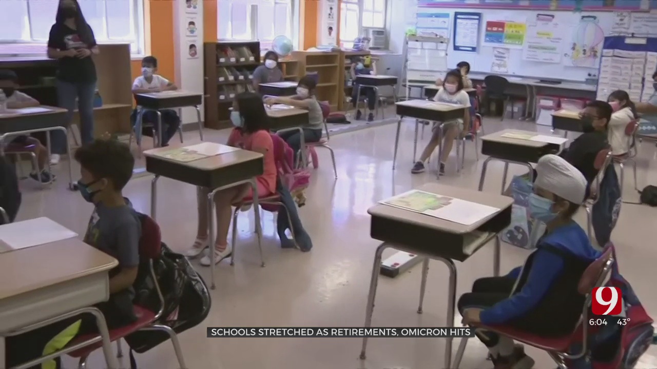 Omicron Surge Stresses Schools, Teachers Returning After Holiday Break 