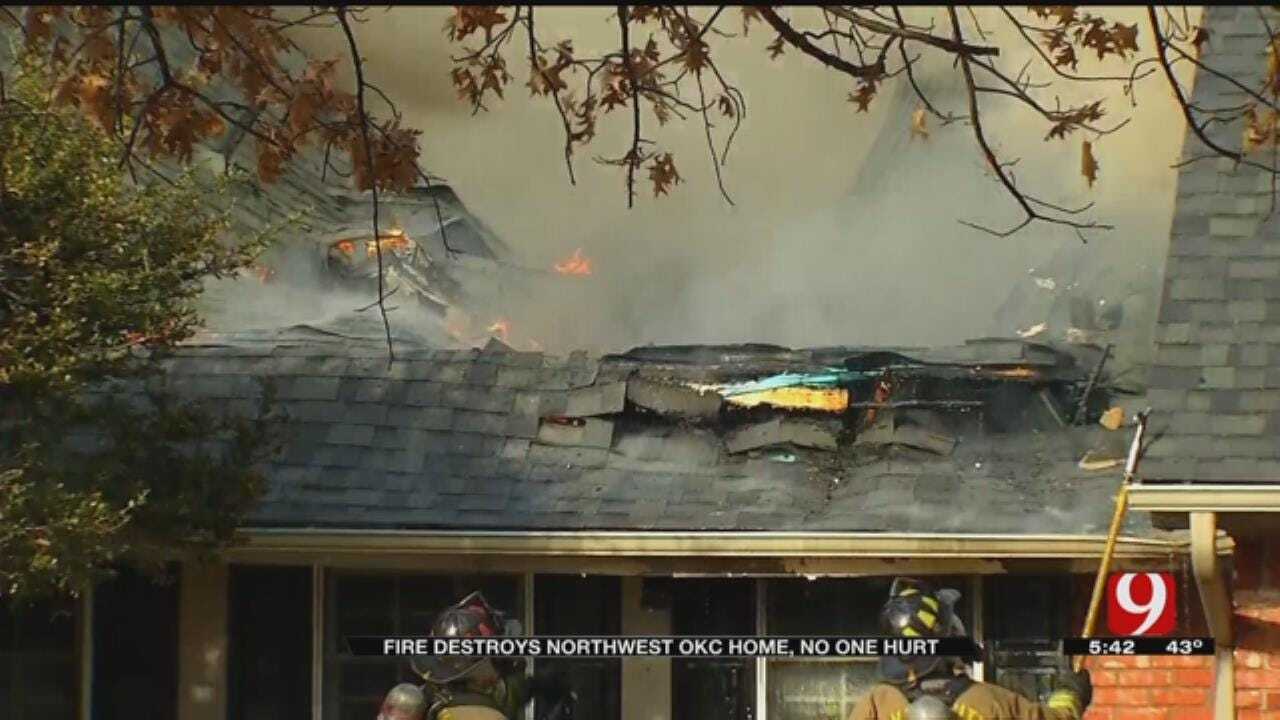 Firefighters Battled NW OKC House Fire