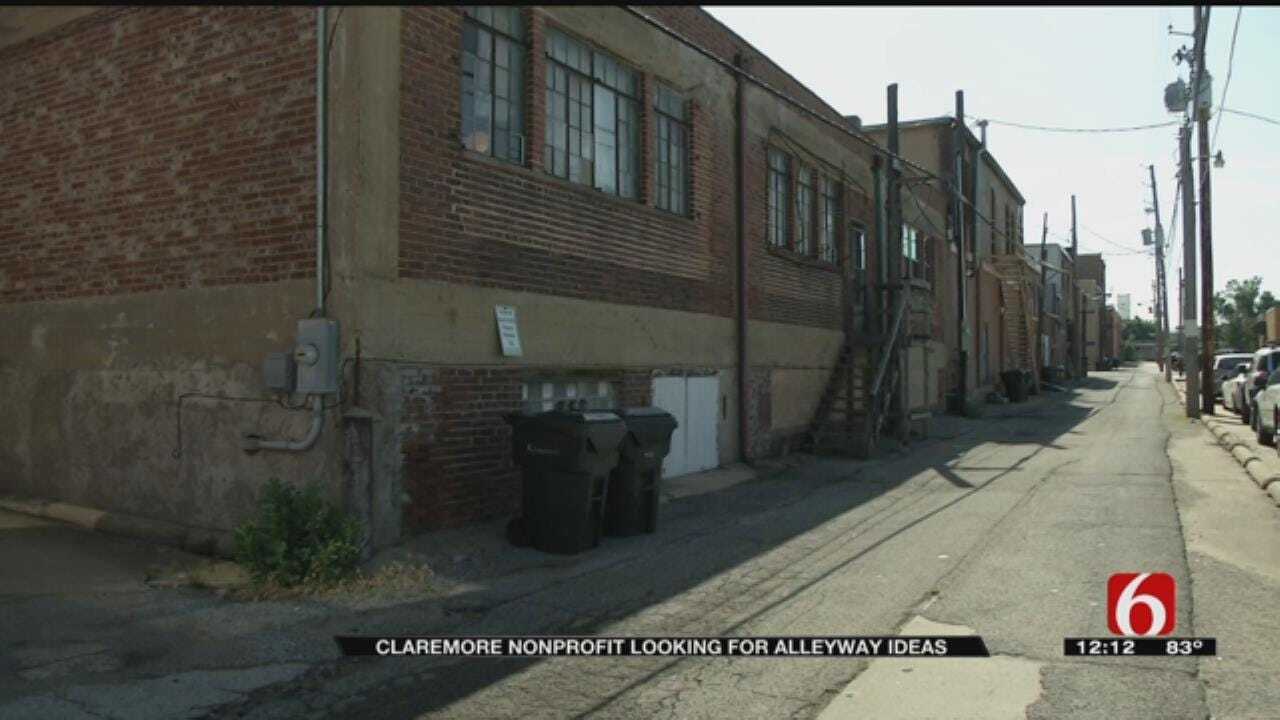 Claremore Nonprofit Looking To Fix Up Downtown Alleyways