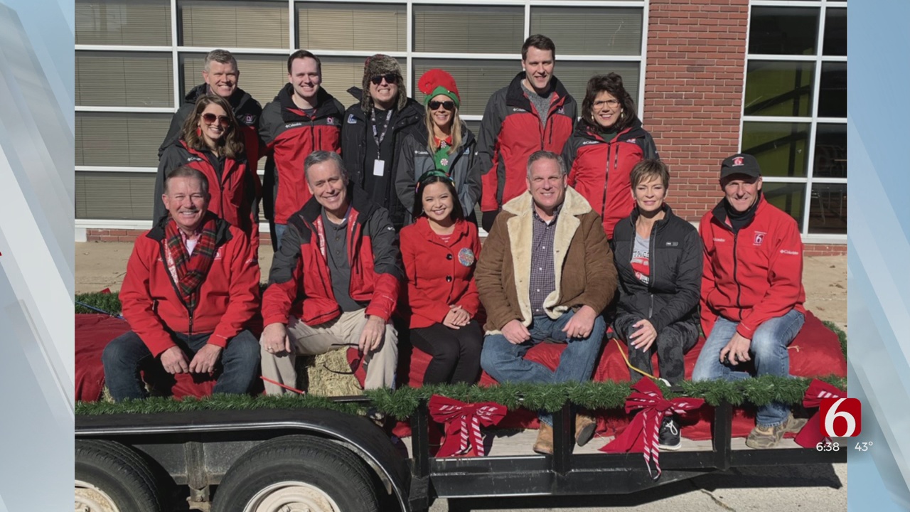 News On 6 Participates In Downtown Tulsa Christmas Parade