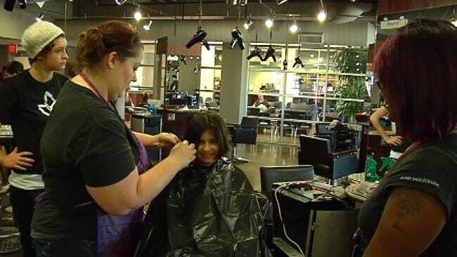 Green Country Students Get Free 'Back To School' Haircuts