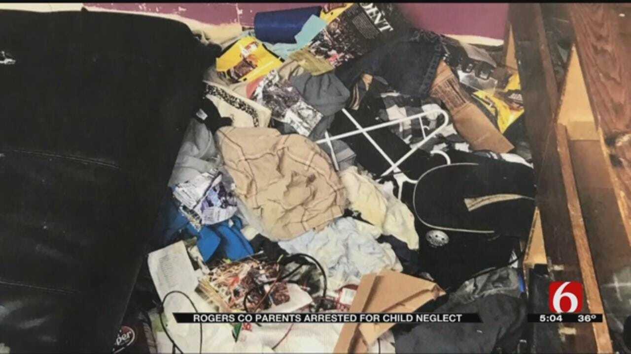 Claremore Parents Arrested After Deputies Discover 'Horrible Conditions' In Child's Home
