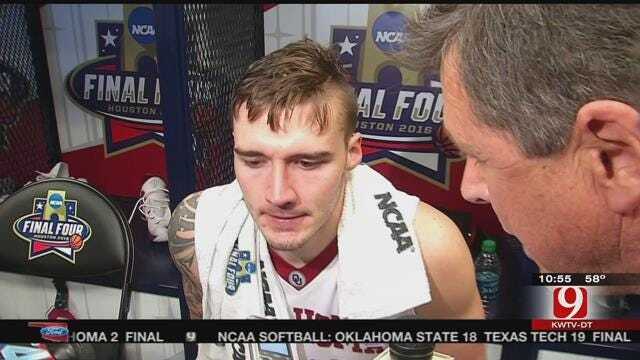 Dean Talks With OU's Ryan Spangler After Final Four Loss
