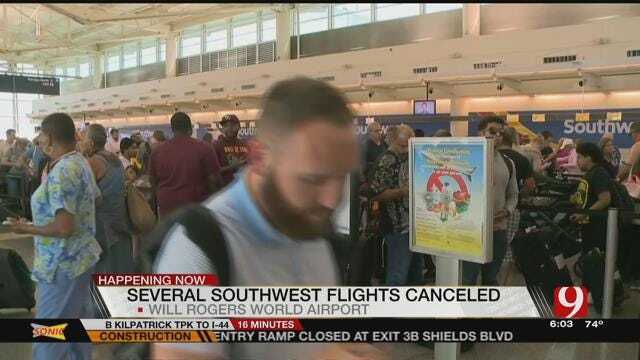 Computer Glitch Affects Southwest Flights At Will Rogers World Airport