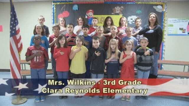 Mrs. Wilkins' 3rd Grade Class At Clara Reynolds Elementary School