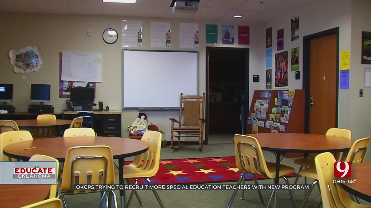 New OKCPS Program Aims To Recruit More Special Education Teachers