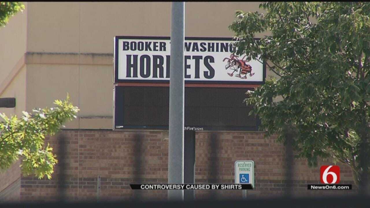 Booker T. Principal: 'Dear White Hornets' T-Shirt Divisive