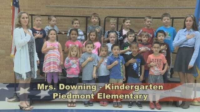 Mrs. Downing's Kindergarten Class At Piedmont Elementary School