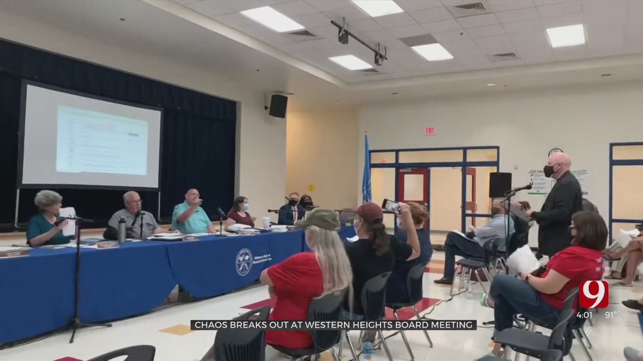 Chaos Erupts At Western Heights Board Meeting 