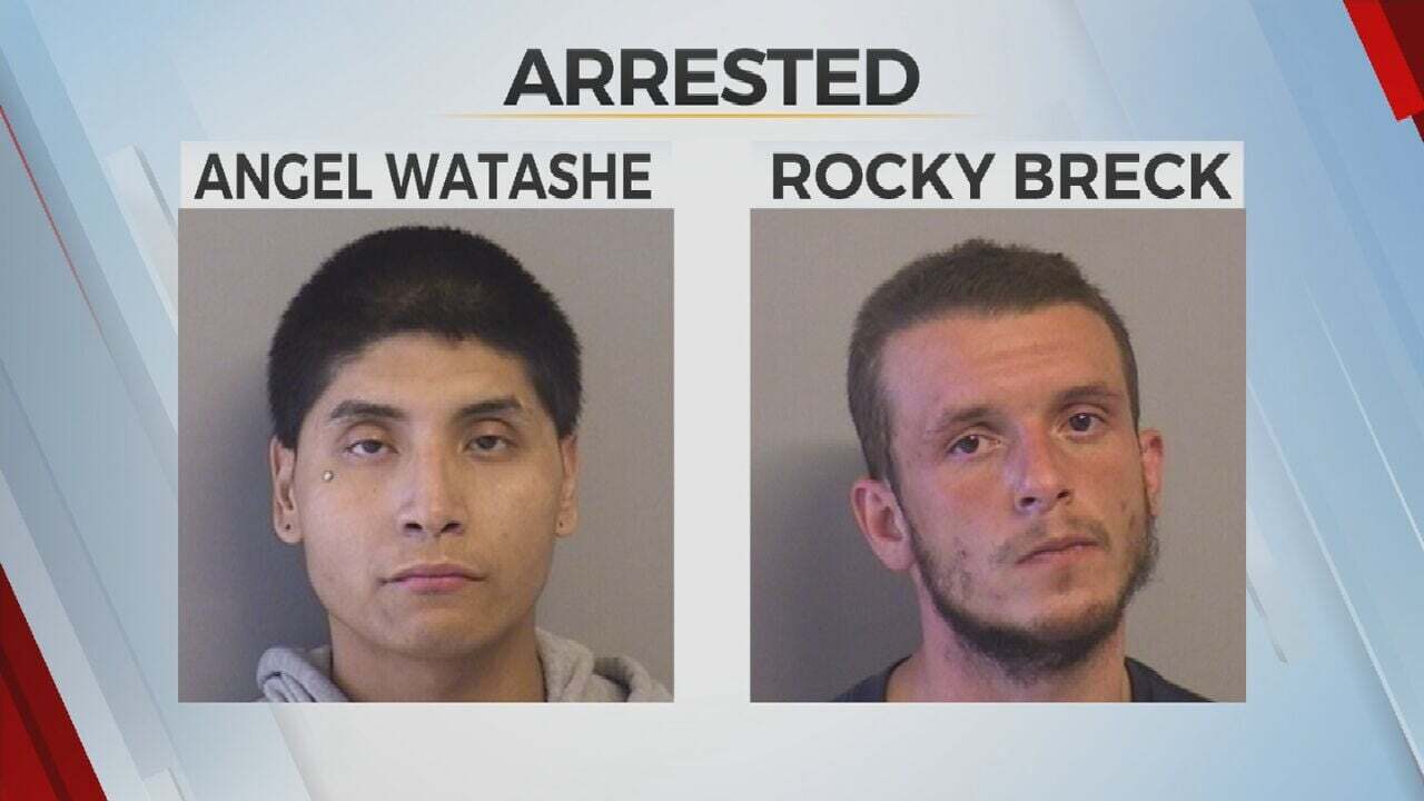 Tulsa Police Arrest 2 Men After Argument Ends With Car Slamming Into Bystanders