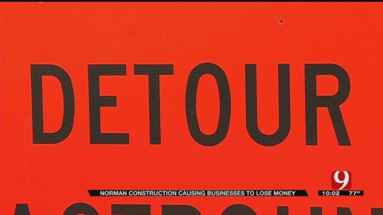 Norman Businesses Struggle Amid Road Construction