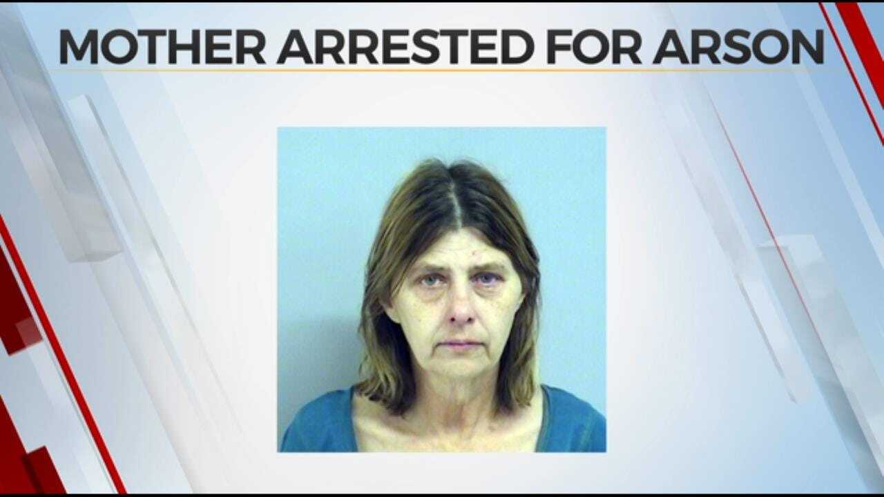 Tulsa Police: Woman Set Fire To Home Trying To Kill Son, Herself