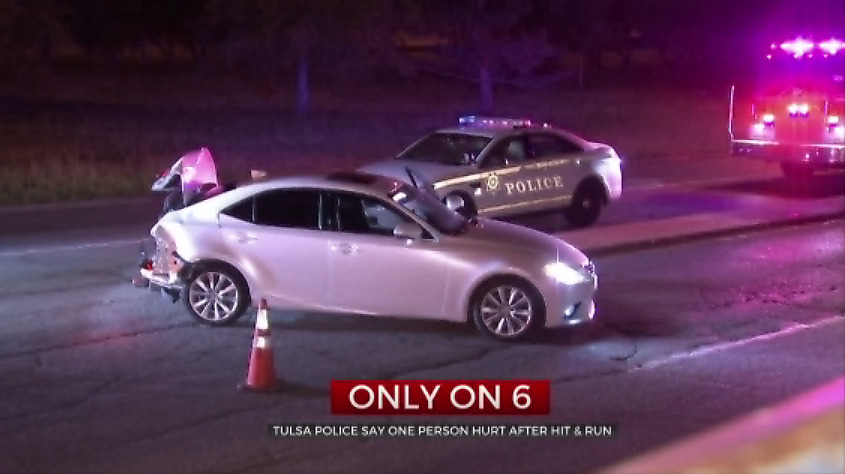 Victim Of Hit And Run In Hospital; Suspect On The Run, Tulsa Police Say 