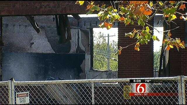 Demolition Planned For Tulsa School Destroyed By Fire