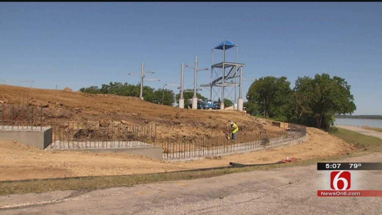 Construction Continues On Jellystone Water Park In Mannford