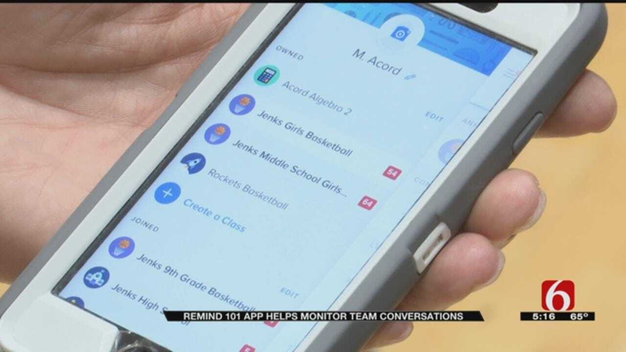 Jenks Youth Coaches Use App To Keep Things 'Above Reproach'