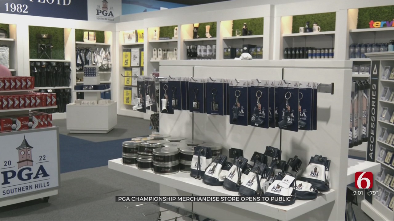 PGA Championship Merchandise Store Opens To Public