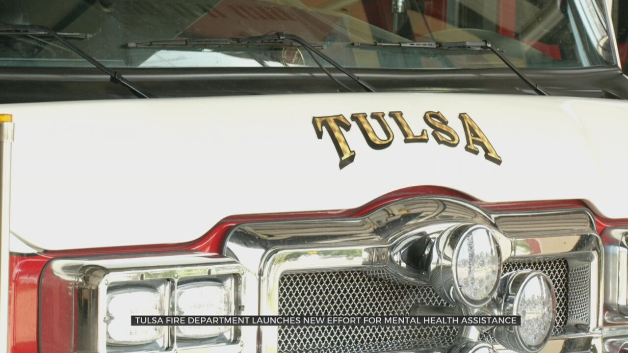 Tulsa Fire Department Launches New Effort To Address Mental Health Needs In The Community  