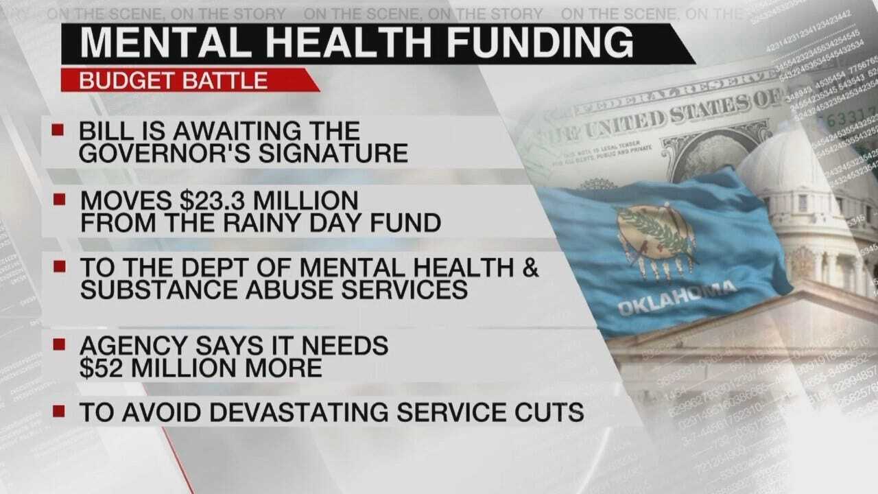 Funding Bill Moves $23 Million From Rainy Day Fund For Mental Health