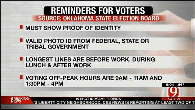 Oklahomans Head To The Polls For Primary Election
