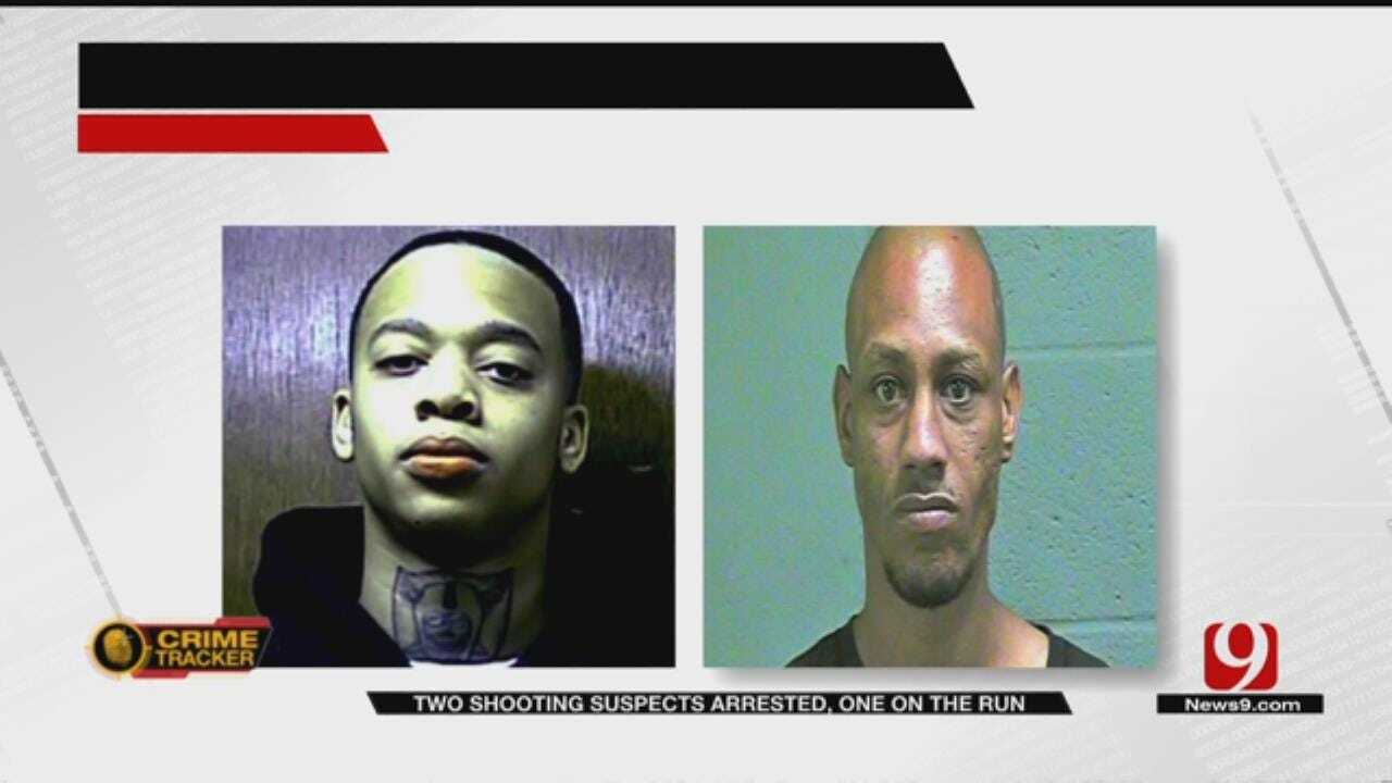 Two Arrested In Double Shooting, Third Suspect At Large