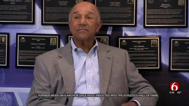 Former News On 6 Anchor Dale Hogg Inducted Into TPS Athletics Hall Of Fame 