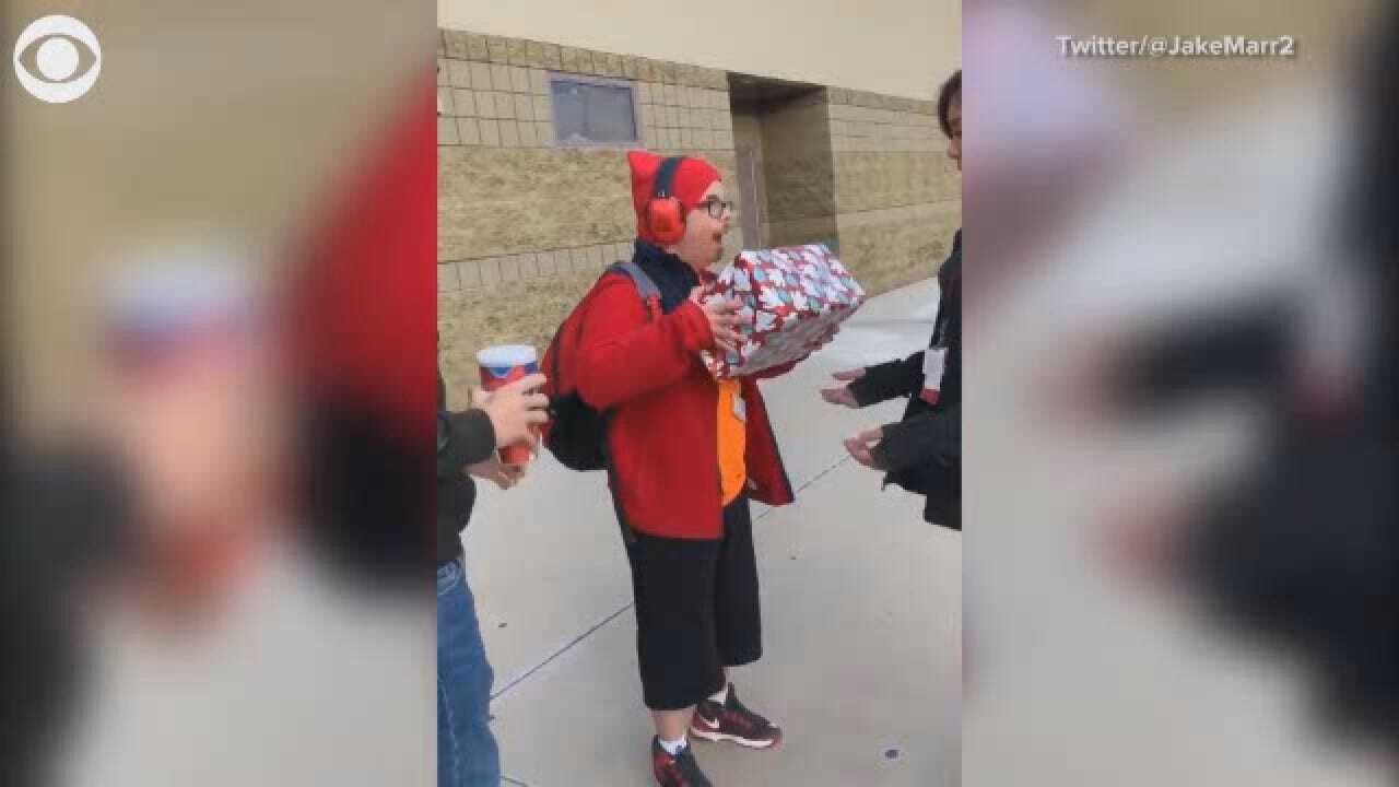 Teen's Gift For Special Needs Classmate Goes Viral